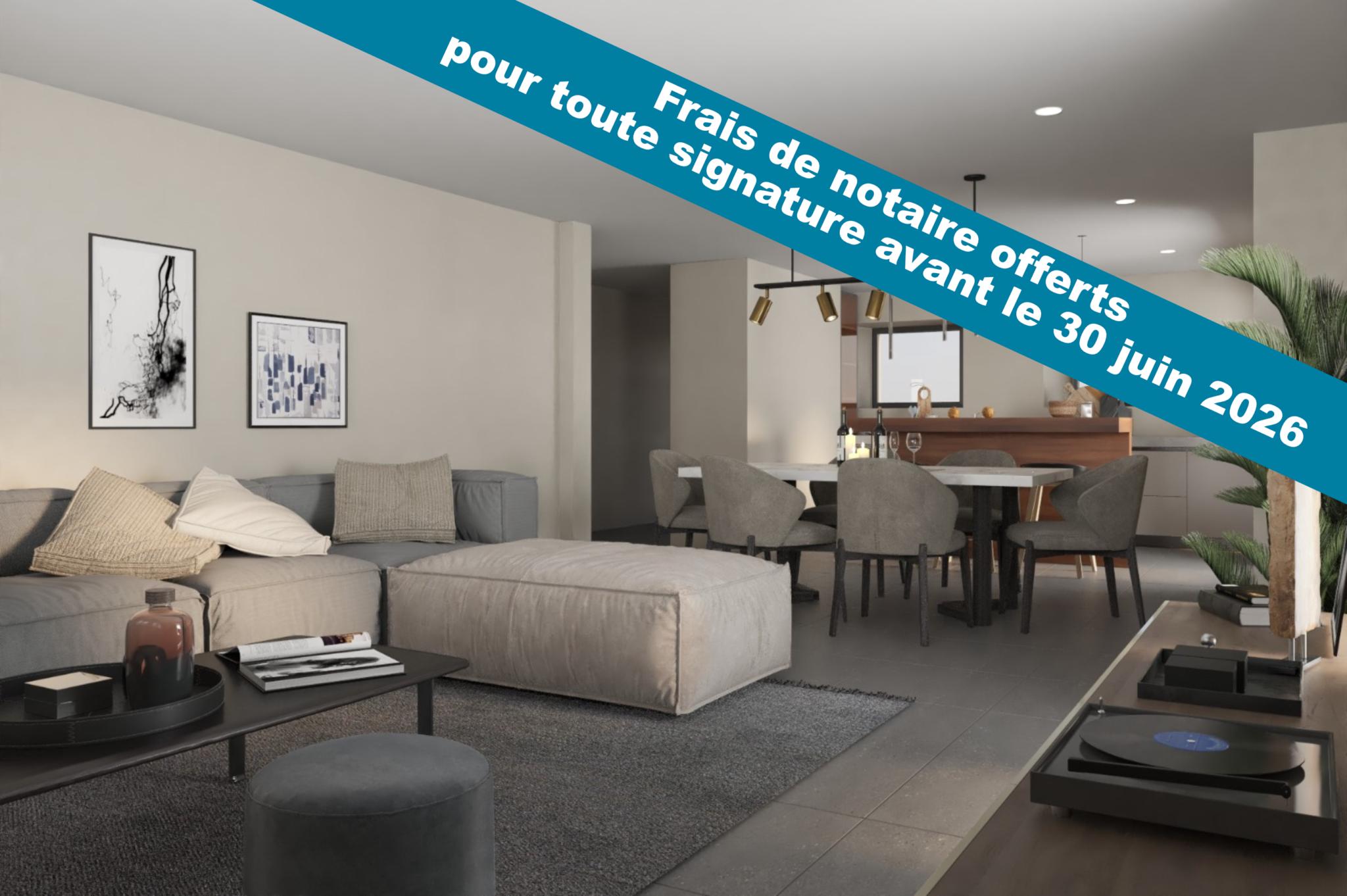 Wohnung im Bau mit großer Terrasse