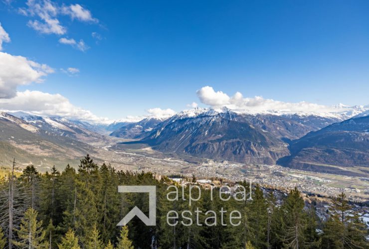 Attique d’exception avec vue époustouflante sur les Alpes