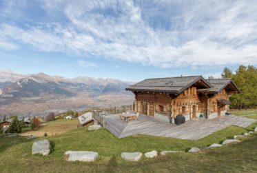 Außergewöhnliches Chalet an der Piste