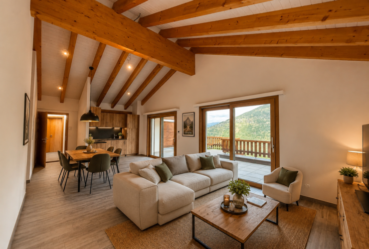Magnifique attique avec vue imprenable
