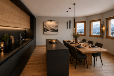 New flat for second homes in the centre of the resort