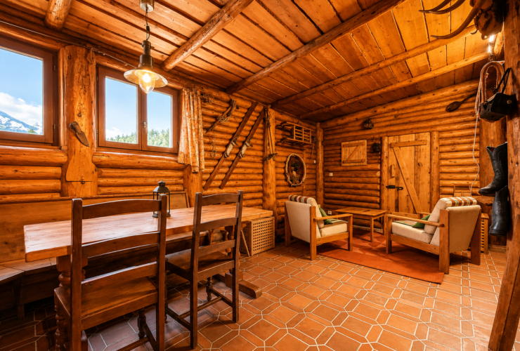 Großes Studio im Chalet-Stil im Zentrum