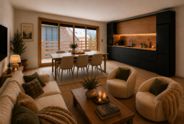 Appartement neuf en résidence secondaire au centre de la station