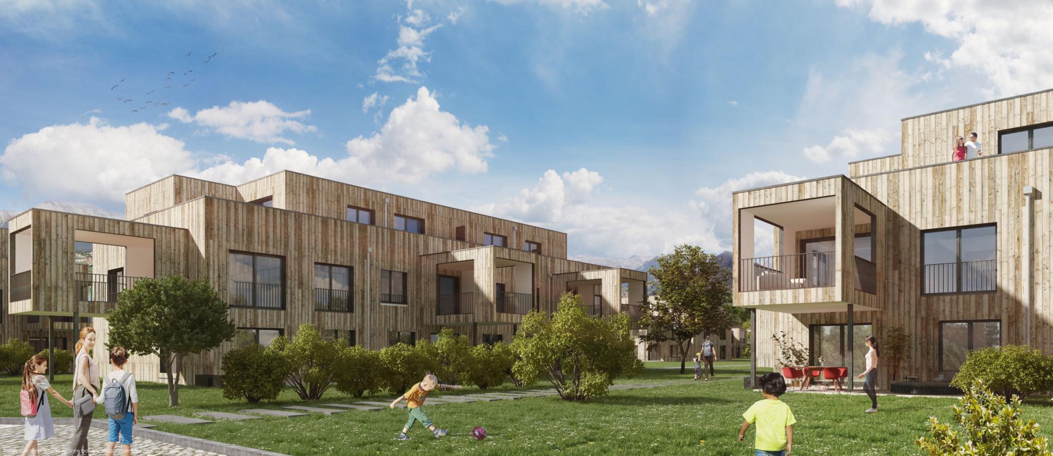 NOUVEAU - Appartement 3.5 pièces rez-jardin à l'entrée de Sion - Les Rives de Bramois