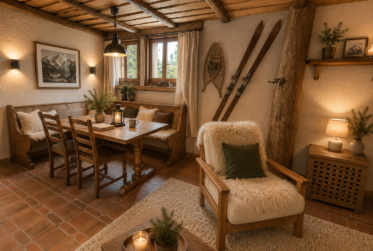 Großes Studio im Chalet-Stil im Zentrum