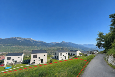 Neubauvilla – Außergewöhnlicher Panoramablick auf die Alpen