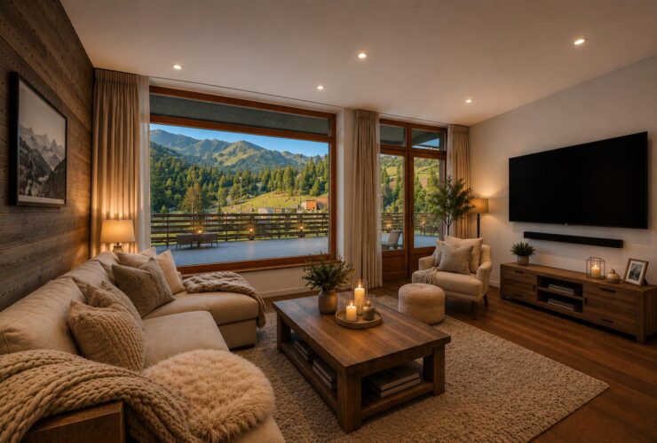 Magnifique appartement rénové avec grandes terrasses ski IN/OUT