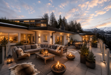 Aussergewöhnliches Penthouse mit atemberaubendem Blick auf die Alpen