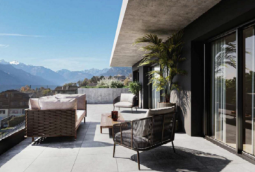 Nouvel attique de 4.5 pièces sur plan avec terrasse - Les Terrasses à Willy